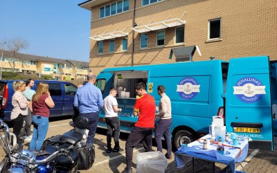 Serving staff at Redrow Homes South Wales