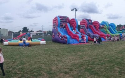 Inflatable Slide, Bouncy Castle