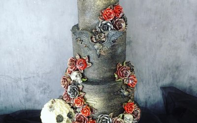 Gothic Wedding Cake