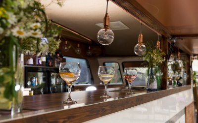 Inside The Gin Tin Bar