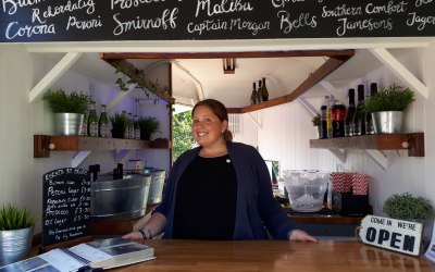 Helen looks forward to seeing you at the bar!