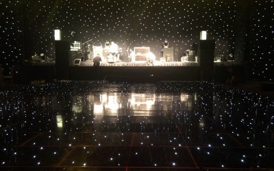 Black & White LED dancefloor