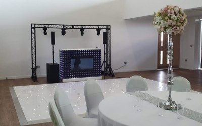 Wedding in South Ockendon with Starlit Dancefloor