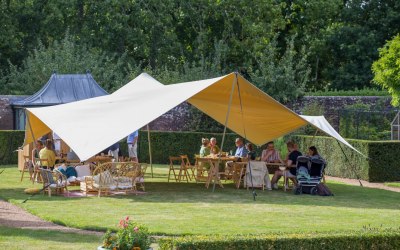 8 metre stretch tent