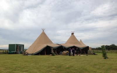 Beautiful Tipi Wedding from 2018