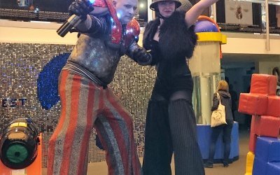 Stilt characters