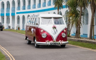 VW Bus At The Riviera Hotel