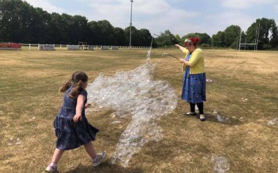 Big bubble fun 