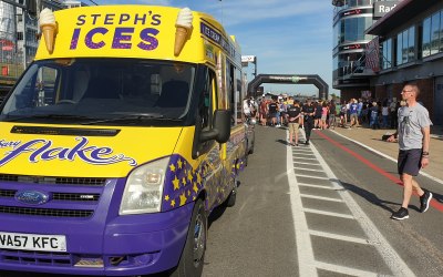 Brands Hatch Pit Lane