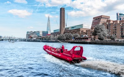 Whoop as you Whoosh past iconic London landmarks.