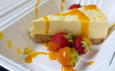 Mango & Passionfruit Cheesecake