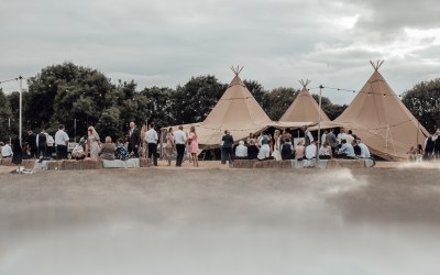 Private Land Tipi Wedding