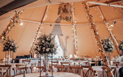 Private Land Tipi Wedding