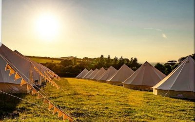 Bell tent village