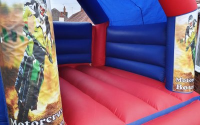 Motorcross Bouncy Castle Hire