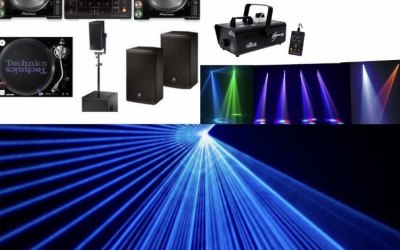 Hire Industry Standard DJ equipment 