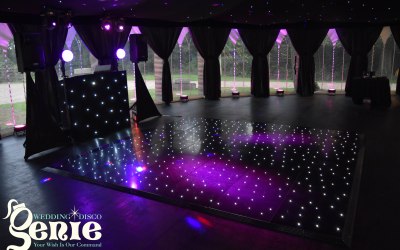 Classic Black Disco with Mood Lighting