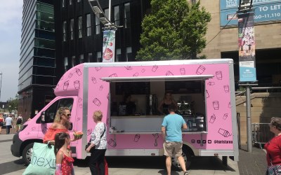 Pink Mobile Bar