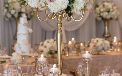 Wedding centrepieces 