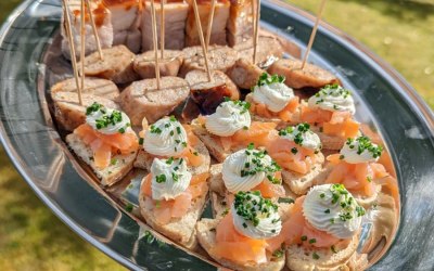 Canapes platter