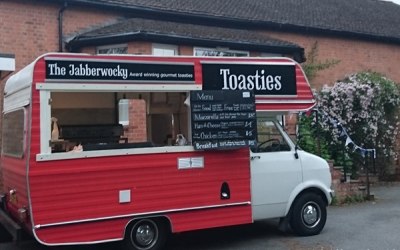 The Jabberwocky red camper van