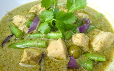 Thai green chicken curry