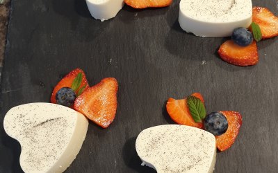 Vanilla pannacotta