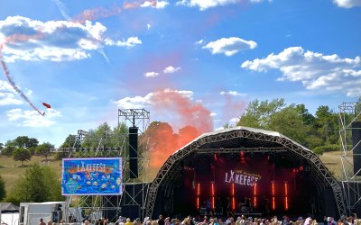 Lakefest Main Stage Lighting 