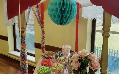 Birthday Candy Cart