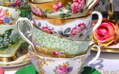 ASsortment of vintage china