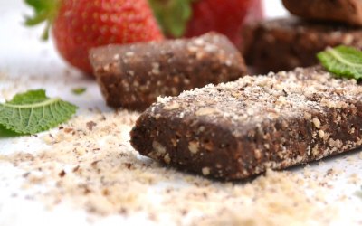 Raw Hazelnut Chai Brownies (Vegan)