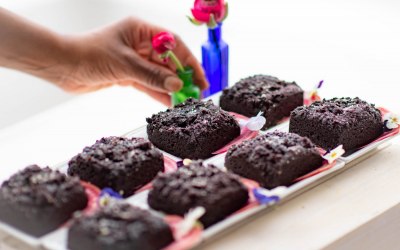 Beetroot Brownies (Vegetarian)