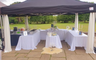 Jamrock Catering wedding gazebo 