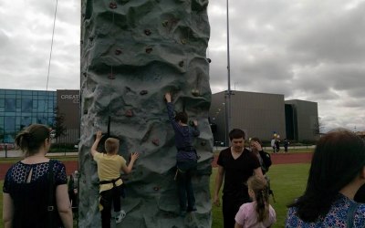 mobile climbing wall