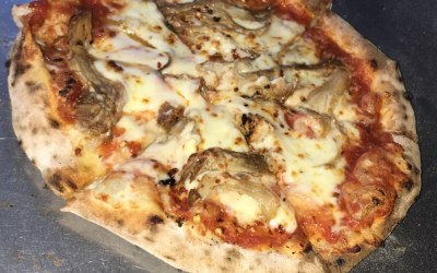 BBQ pulled pork pizza 