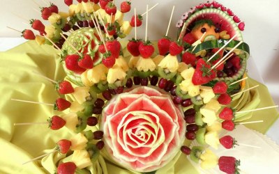 Fruit decorations