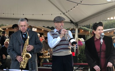 A cold Christmas Market 