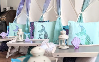 Mermaid themed Teepees