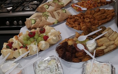 Mini party buffet 