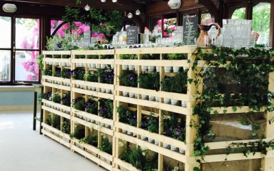 Our living botanical mobile bar