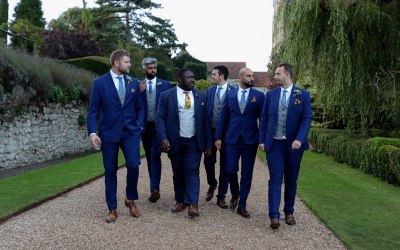 Grooms men photo