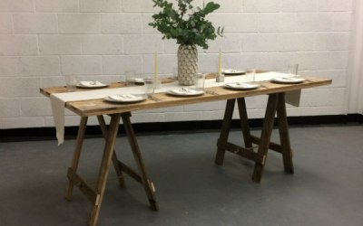 2m Trestle Table