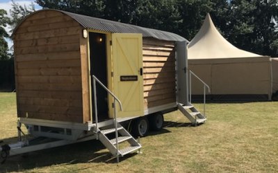 Luxury Shepherd Hut Toilet Trailer 