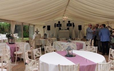 9x15 marquee dance floor dj and bar