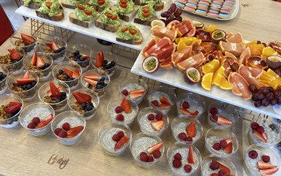 breakfast spread (this one's totally vegan!)