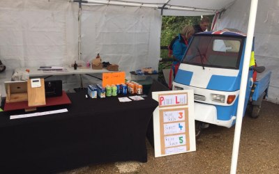 Our Tuk Tuk BBQ at the Standalone 10k 