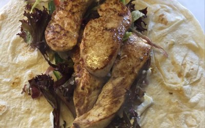 Piri piri chciken wrap