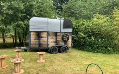 Horse box bar hire 