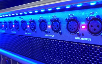 DMX Data Distribution Rack