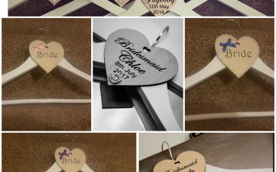 Personalised Bridal Hangers